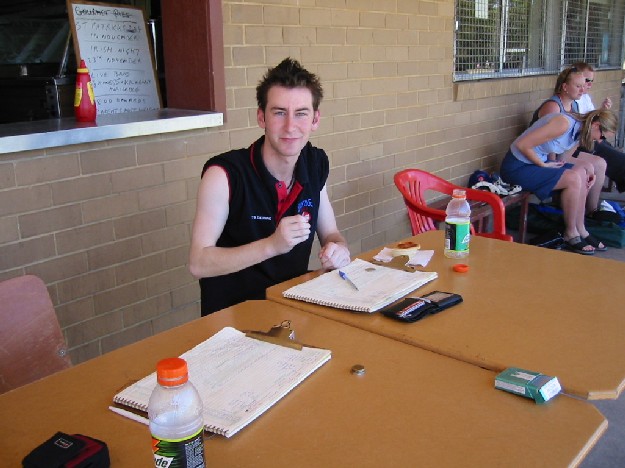 Our celebrity scorer 'Damo'
