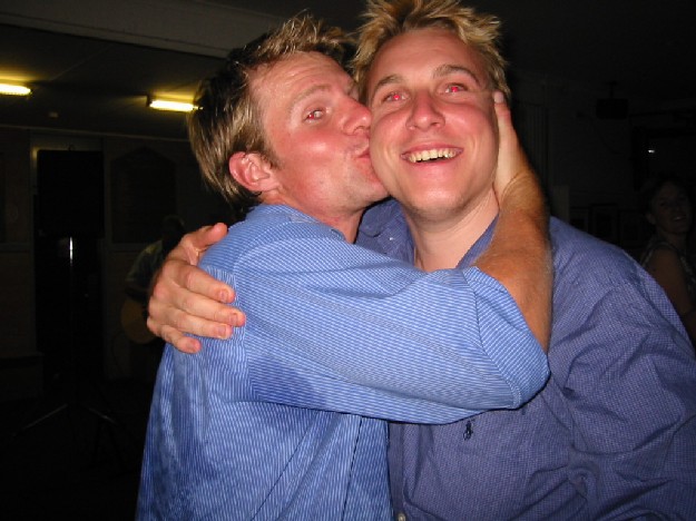 Simmo & Harpo show their true colours.