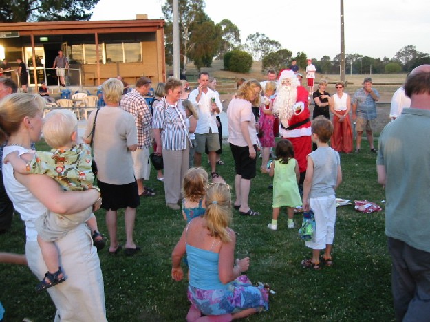 Santa visits Banyule.