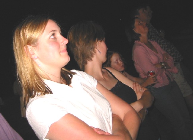 Kym listens.