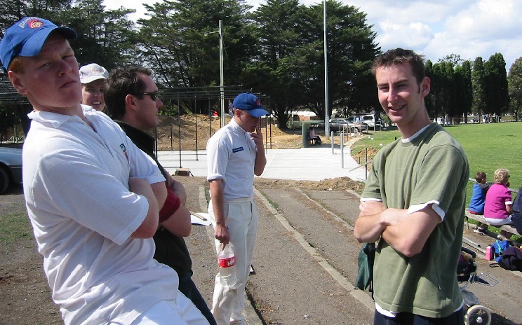 Justin, Daniel and Damo put a positive spin on the 1sts collapse.