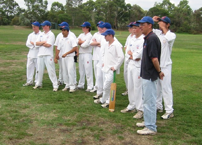 Under 16 Flag presentation.