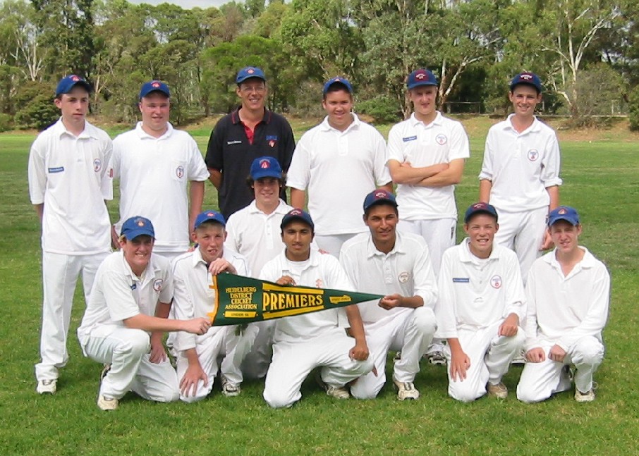 Under 16 - Premiers 2002/03.