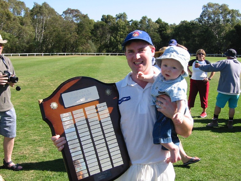 Andrew Parry with young Jordan and The Jack.
